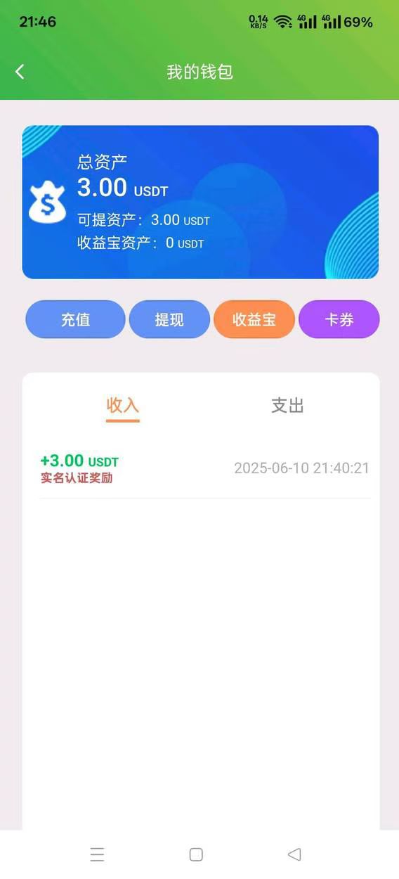 首码，零撸 U ，静态日入0.95U，不用投资一分