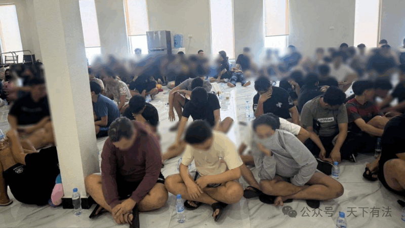 场面震撼！柬埔寨电诈园区上演集体大逃亡！