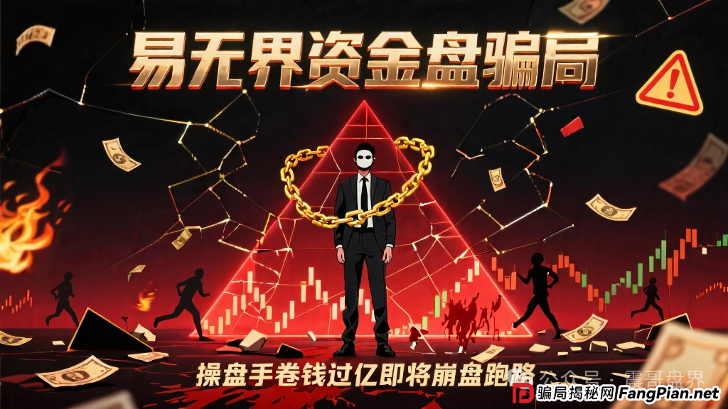 易无界资金盘骗局，操盘手圈钱三亿，即将崩盘跑路！