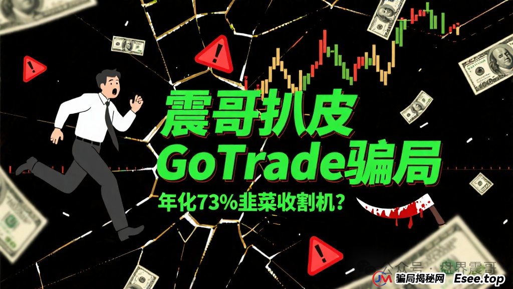 震哥扒皮GoTrade骗局：年化73%的韭菜收割机？