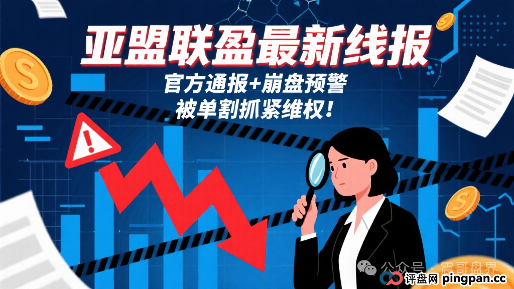 亚盟联盈最新线报：官方通报+崩盘预警，被单割抓紧维权！