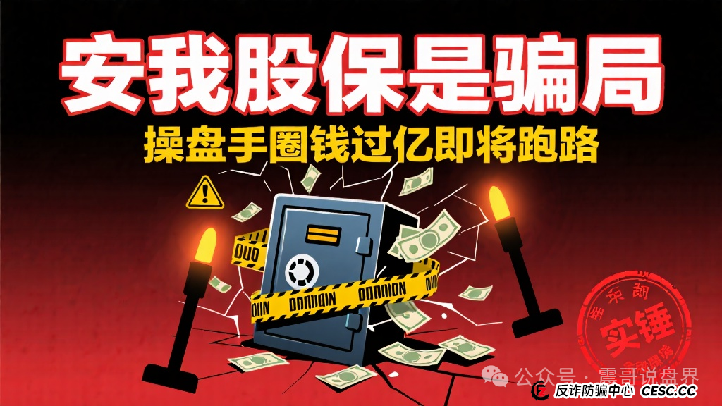 安我股保是骗局,安我保险官方下场实锤,操盘手圈钱过亿即将跑路 安我股保是骗局,安我保险官方下场实锤,操盘手圈钱过亿即将跑路
