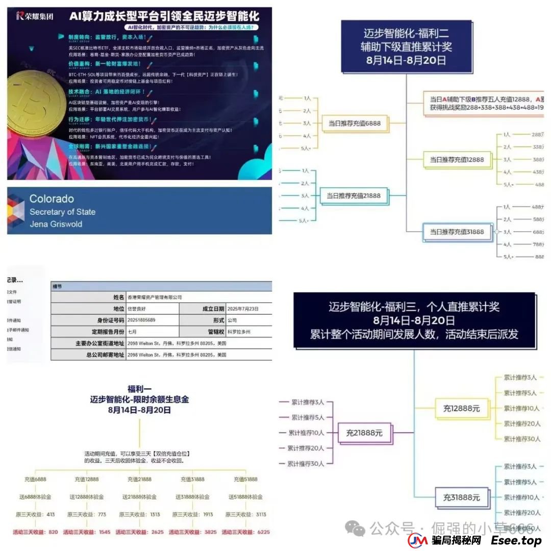 【紧急预警】“荣耀集团”开始单割会员！千万元级骗局即将崩盘，速撤！
