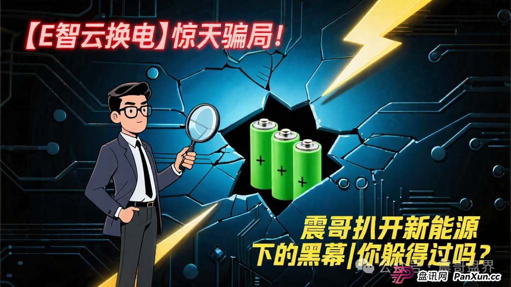 【E智云换电】惊天骗局！震哥扒开新能源外衣下的黑幕，这些你躲得过吗？