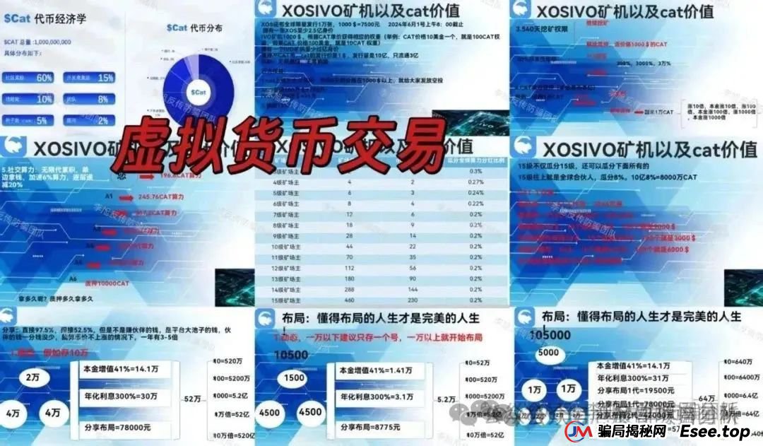 Cococat  web3  菠萝猫骗局，通过“质押挖矿”模式承诺高收益典型的资金盘骗局