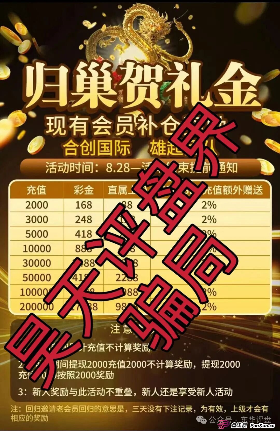合创国际（雄起团队）彩票跟单类资金盘骗局，部分团队已经撤离，高度预警，