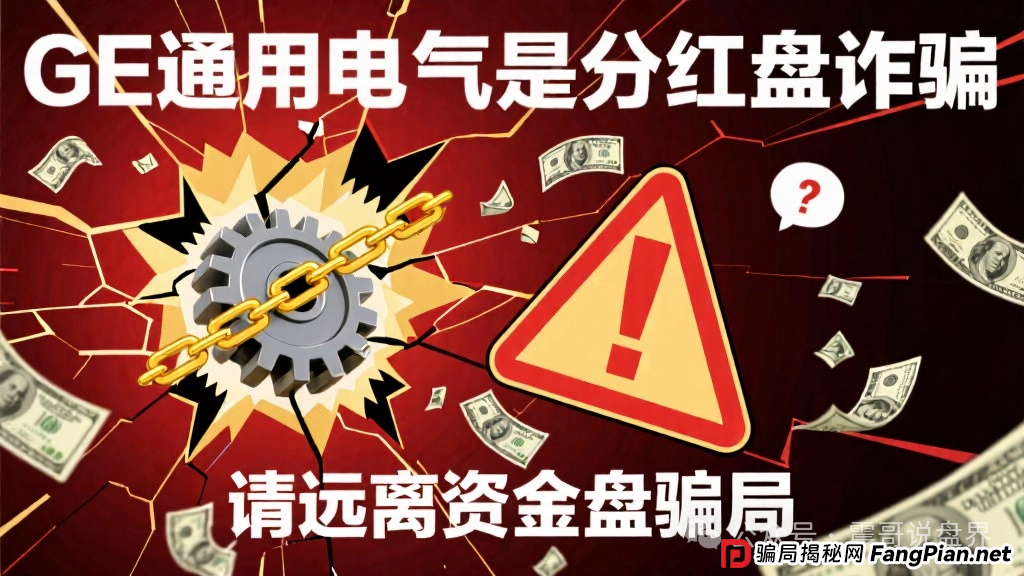 GE通用电气是分红盘诈骗，请远离资金盘骗局