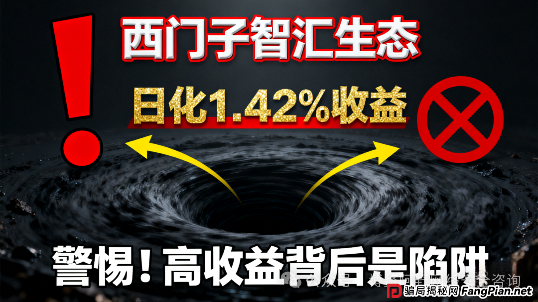 警惕！“西门子智汇生态”理财骗局，日化1.42%收益背后是深渊 