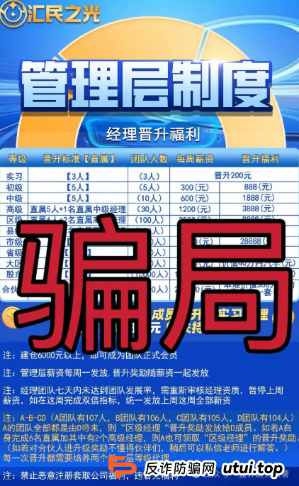 ＂汇民之光＂资金盘骗局拉响警报：精密伪装的传销陷阱进入收割期(1)
