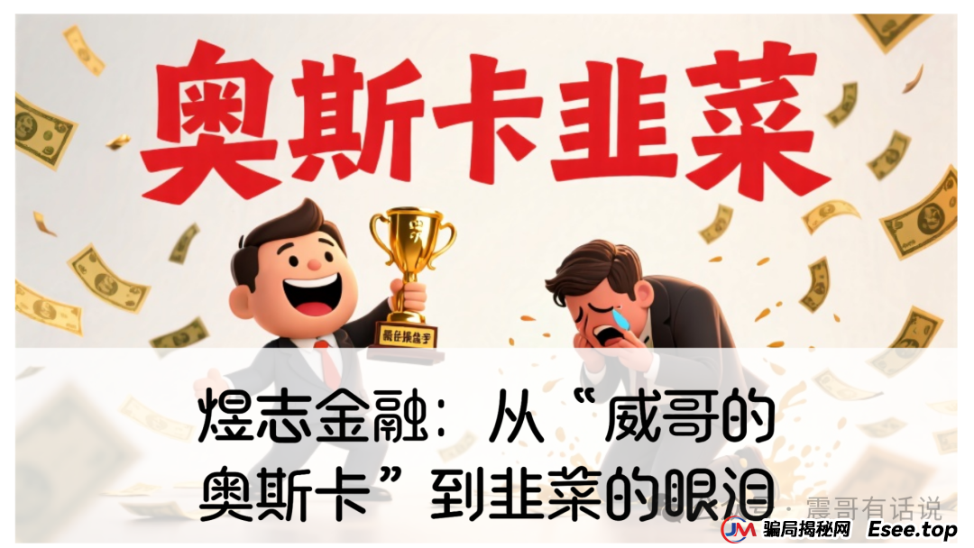 HKEX【煜志金融】:从“威哥的奥斯卡”到韭菜的眼泪(1) HKEX【煜志金融】:从“威哥的奥斯卡”到韭菜的眼泪(1)