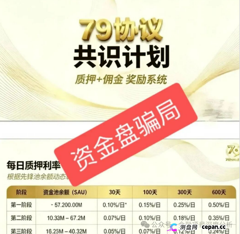 紧急预警!79AU底牌曝光:顶着“DeFi四池联动”的头衔,干着14级拉人头分赃的传销勾当!(1) 紧急预警!79AU底牌曝光:顶着“DeFi四池联动”的头衔,干着14级拉人头分赃的传销勾当!(1)