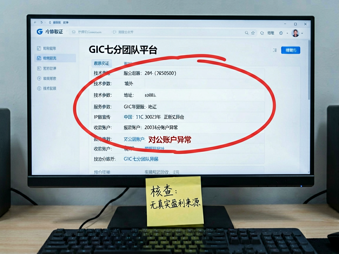 GIC七分团队的高息承诺,操盘手的跑路剧本,预警,崩盘风险加剧,参与者应立即离场(1) GIC七分团队的高息承诺,操盘手的跑路剧本,预警,崩盘风险加剧,参与者应立即离场(1)