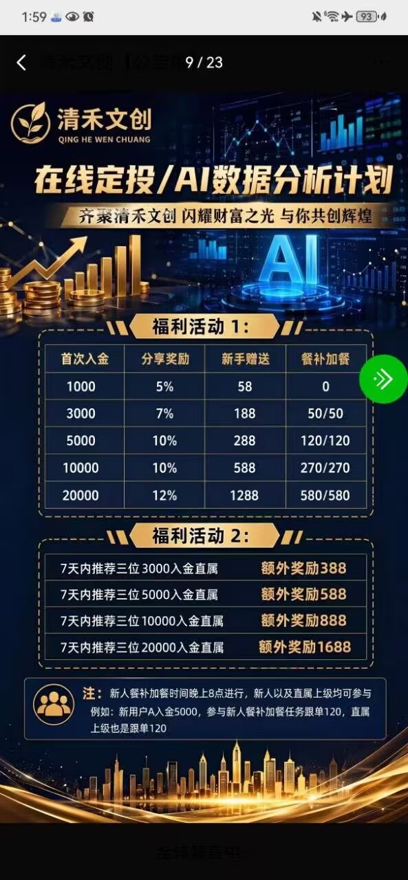 清禾文创:高危资金盘预警,警惕崩盘风险,立即撤出(2) 清禾文创:高危资金盘预警,警惕崩盘风险,立即撤出(2)