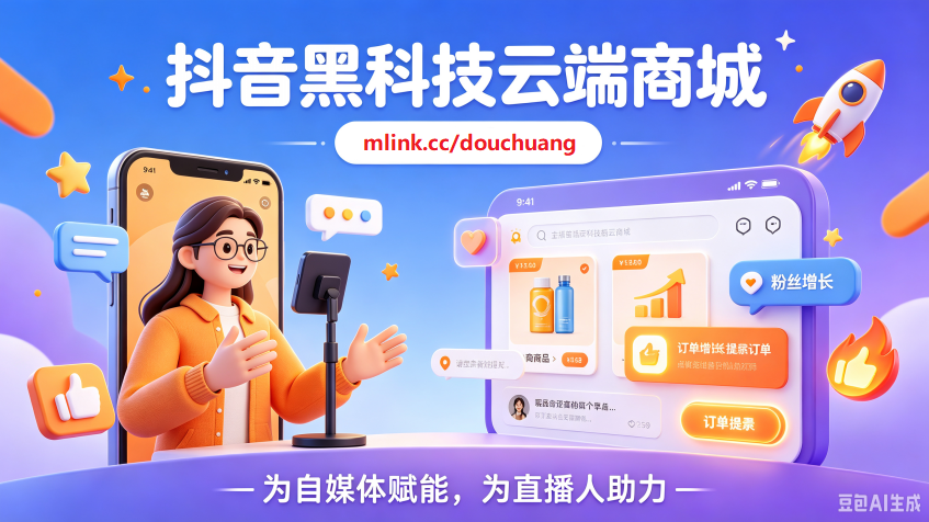 直播创业新风口,抖音黑科技挂铁兵马俑商城,穷人翻身信息差项目